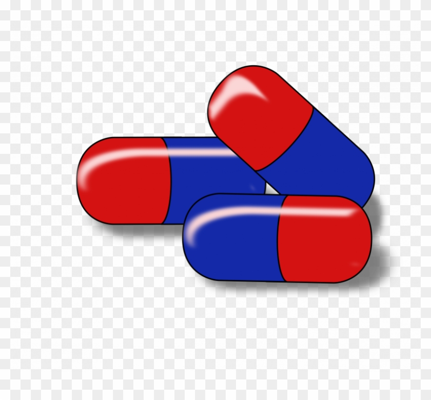Clipart Capsule Pharmaceutical Drug Clipart - Pharmaceutical Pill Clip Art #1737396
