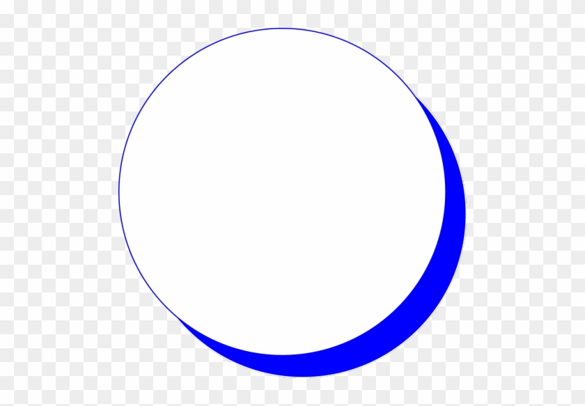 Art Sad Design Dark Blue Glow Geometric Shades Circle - Circle #1737431