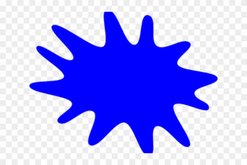 Blur Clipart Blue Blob - Splash Clip Art #1737491