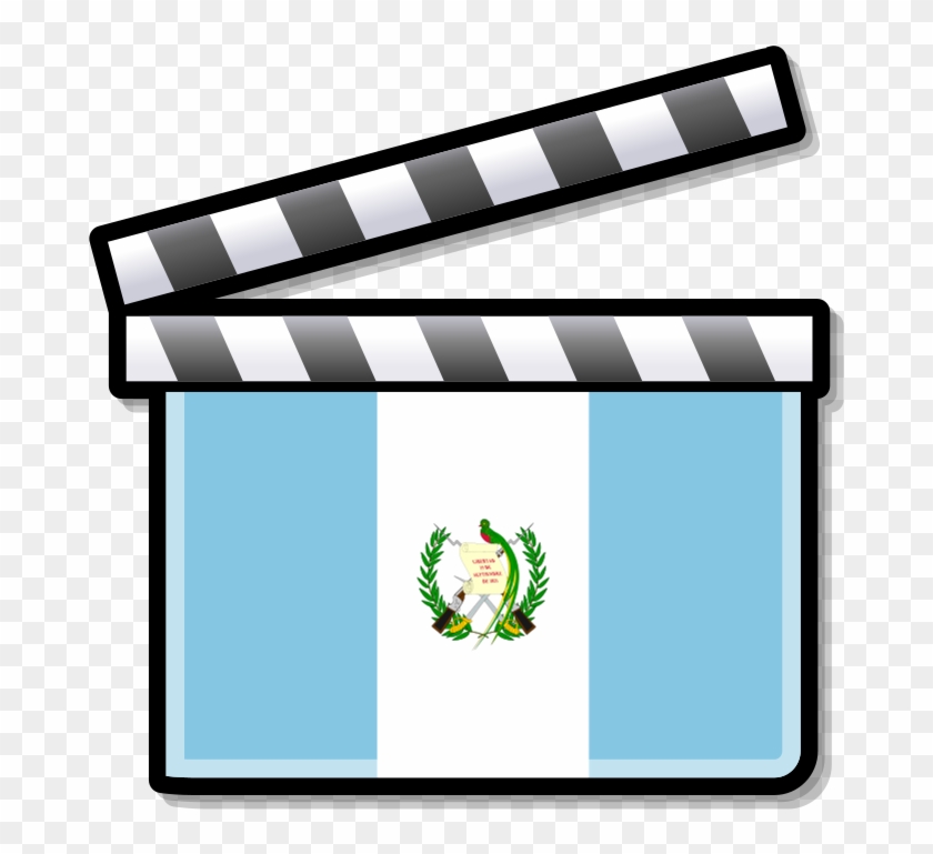 Guatemala Film Clapperboard - One Act Play Clipart #1737594