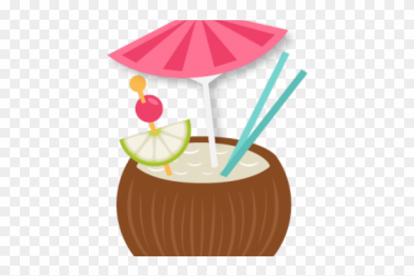 Drinks Clipart Coconut - Coconut Drink Svg #1737902