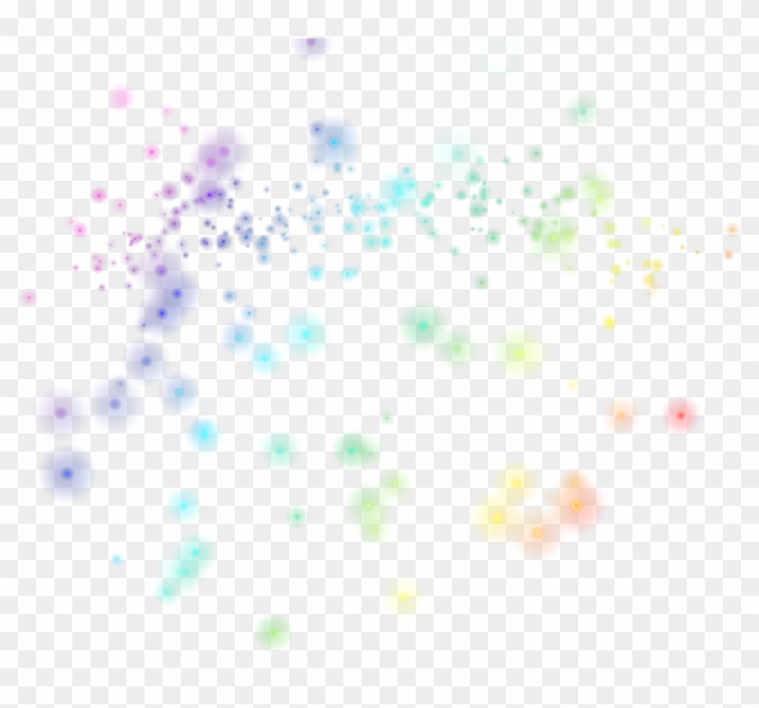 Clipart Free Rainbow Galaxymagiceffect Galaxy Moon - Rainbow Sparkles Transparent Background #1737907