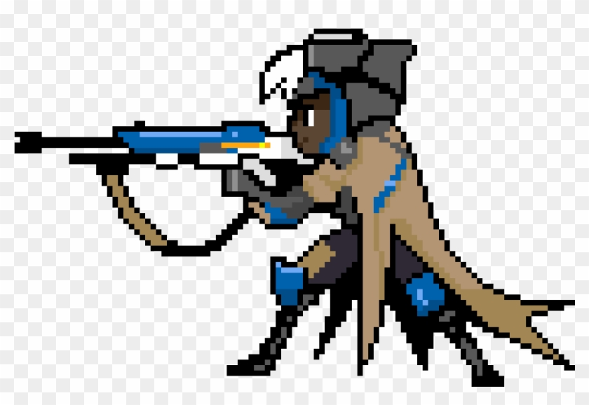 Clipart Royalty Free Stock Ana Maker - Overwatch Ana Pixel Spray #1737917