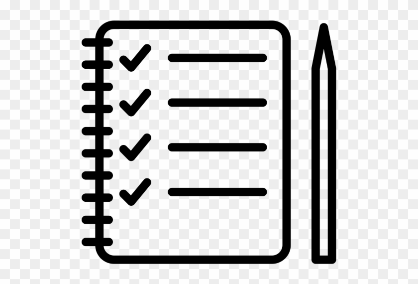 Checklist And Pencil, Checklist, File Icon - Icon #1737960