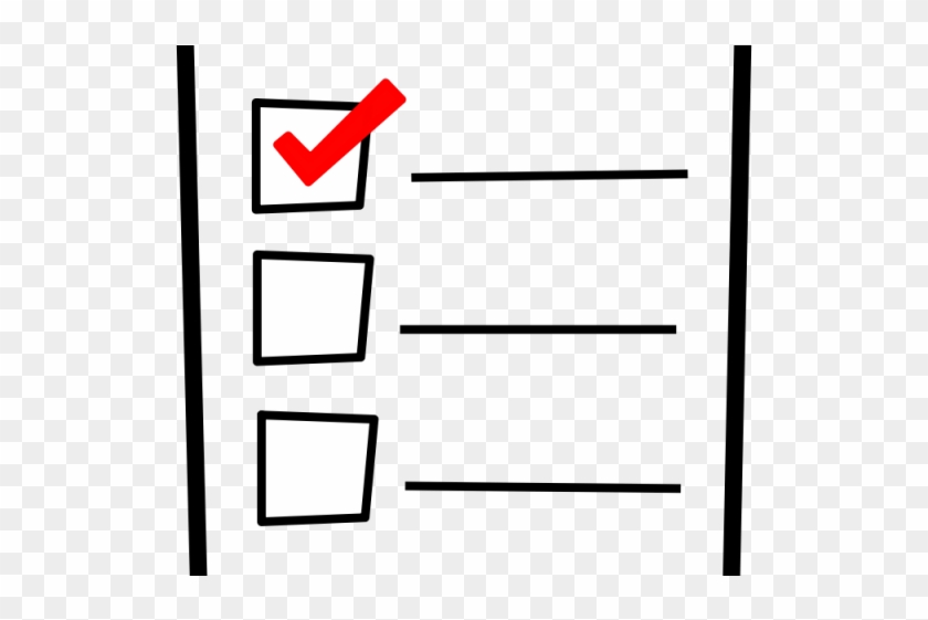 Long Clipart Checklist - Check Point List #1737975