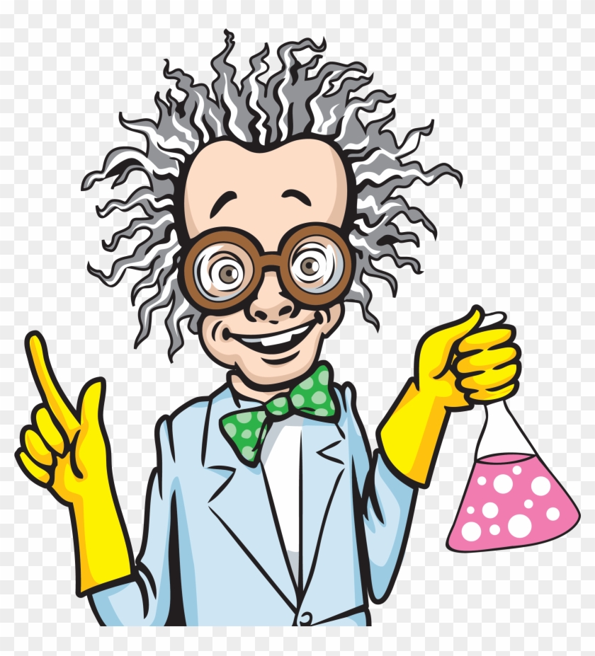 Writing Clip Art Microsoft Office - Mad Scientist Cartoon #1737980