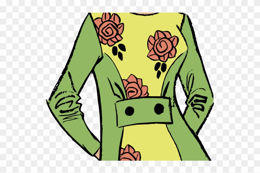 Dress Clipart Flower - Dress Clipart Flower #1737990