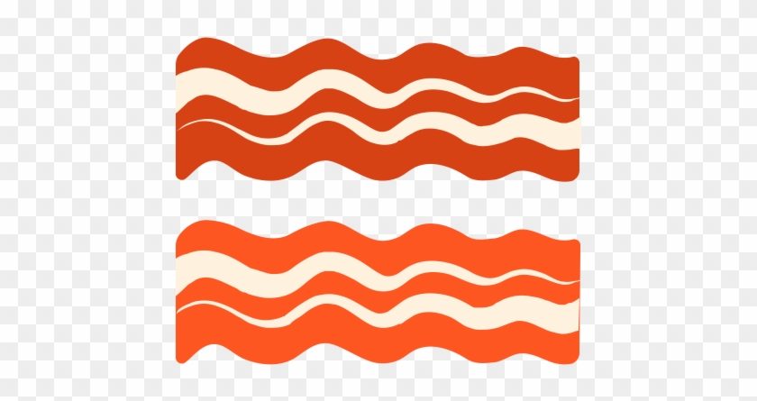 Bacon, Multicolor, Fill Icon - Bacon Icon Png #1738001