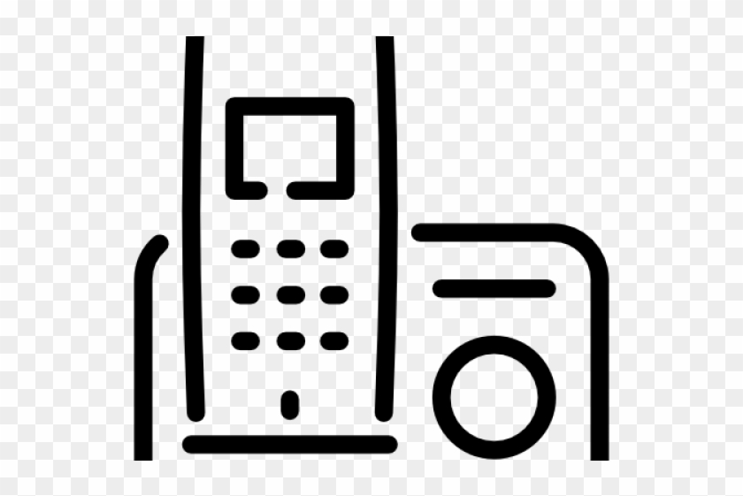 Telephone Clipart Cordless Telephone - Telephone Clipart Cordless Telephone #1738206
