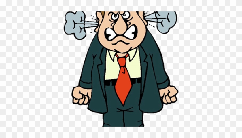 Angryrichradio - Angry Man Cartoon - Free Transparent PNG Clipart Images  Download