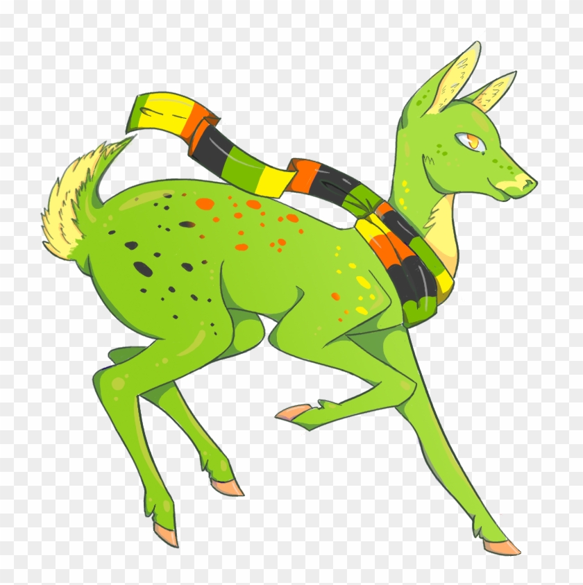 Semi Benevolent Bone Faerie Pride Deer For All You - Animals With Pride Flags #1738306