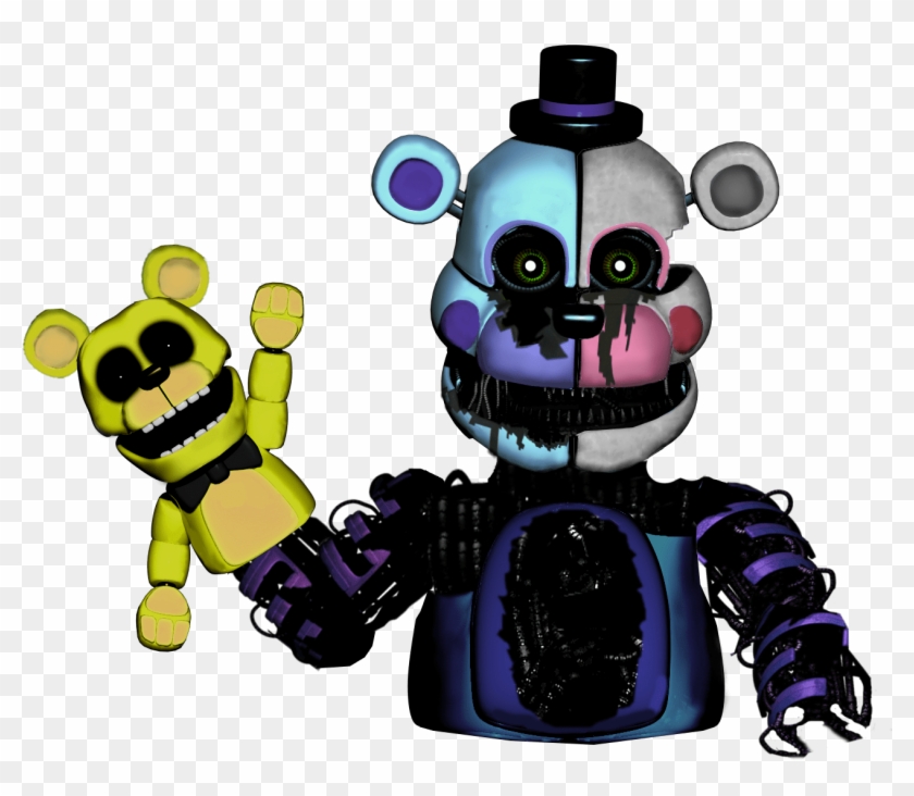 Freddy Golden Ucn F-naf - Fnaf Yellow Funtime Freddy #1738428