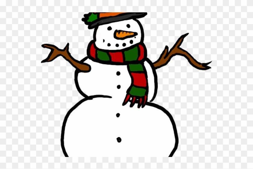 Cute Snowman Clipart - Clipart Snowman #1738542
