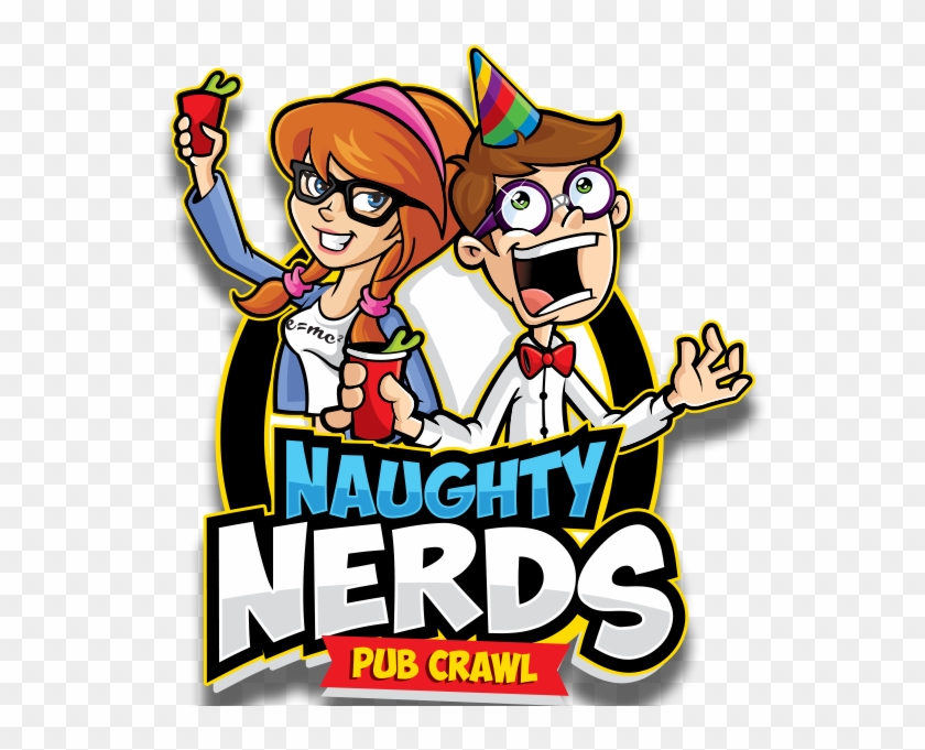 Naughty Nerds Pub Crawl Ⓒ - Cartoon #1738548