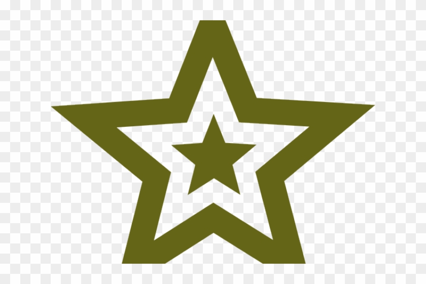 Military Stars Cliparts - Military Clipart Png #1738674