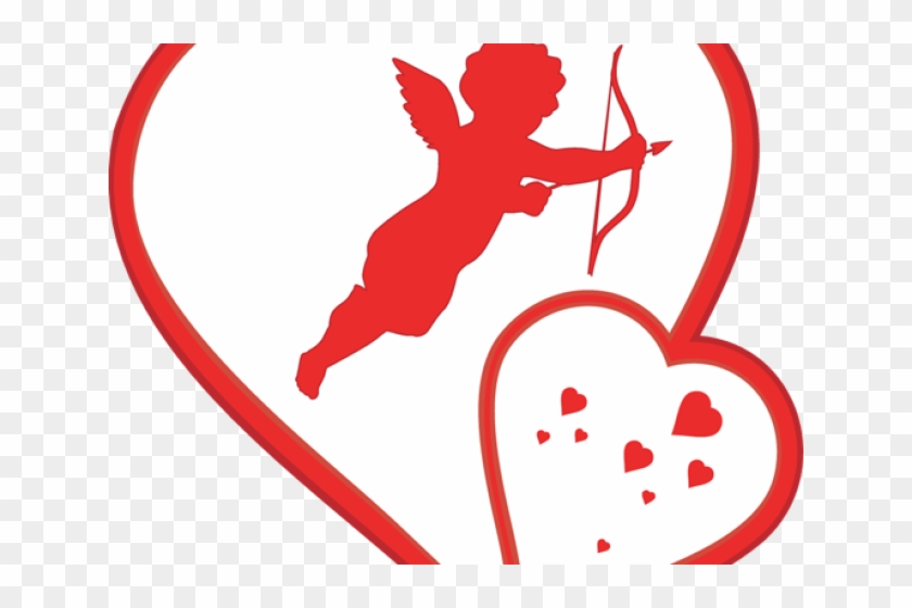 Cupid Clipart V Day - Valentines Day Cupid Clipart #1738857