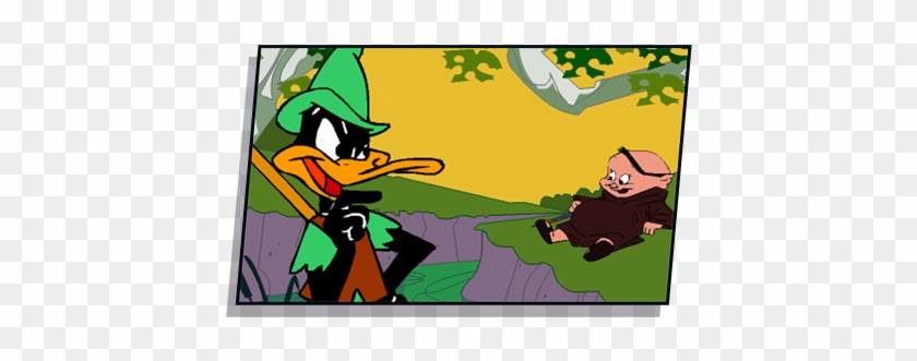 The Official Looney Tunes Site - Pato Lucas Robin Hood - Free Transparent  PNG Clipart Images Download