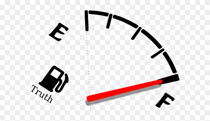 Truth Clip Art At Clker - Fuel Meter Png #1738873