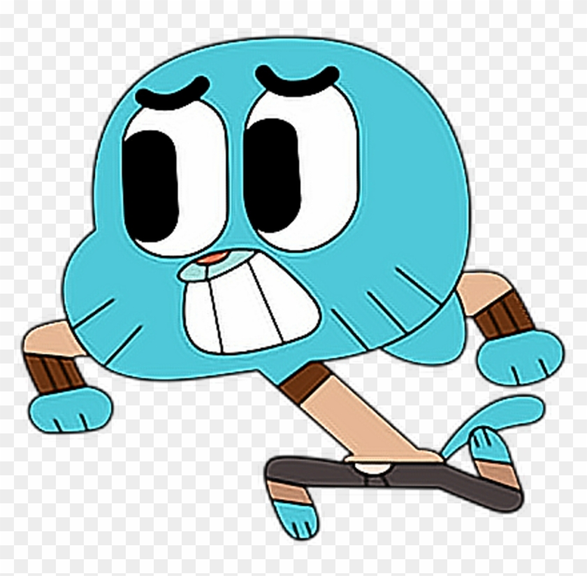 Gumball Sticker - Gumball Scared #1738934