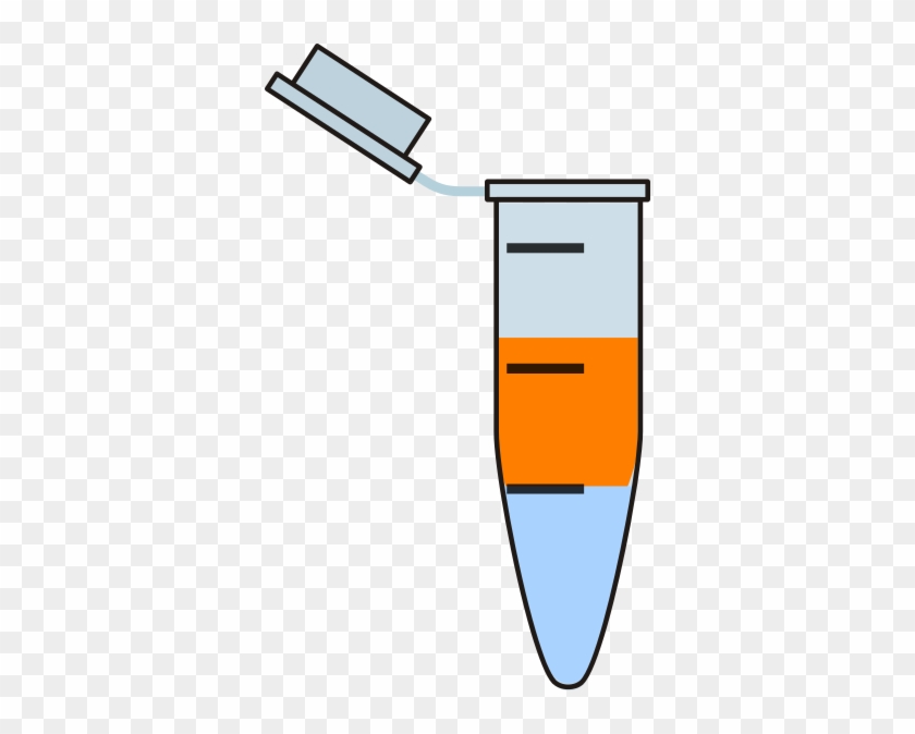 Eppendorf Tube Two Phases #1738952