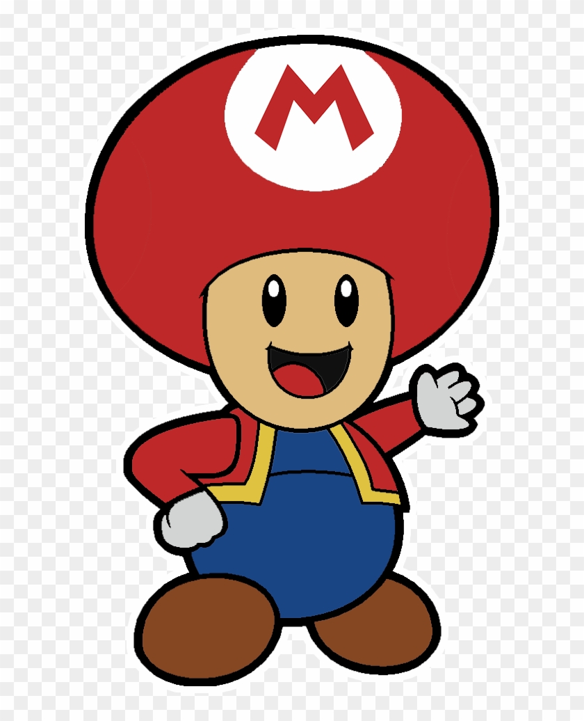 View Samegoogleiqdbsaucenao Paper Toad Color Trash - Golden Mushroom Cartoon Clipart Mario #1738976