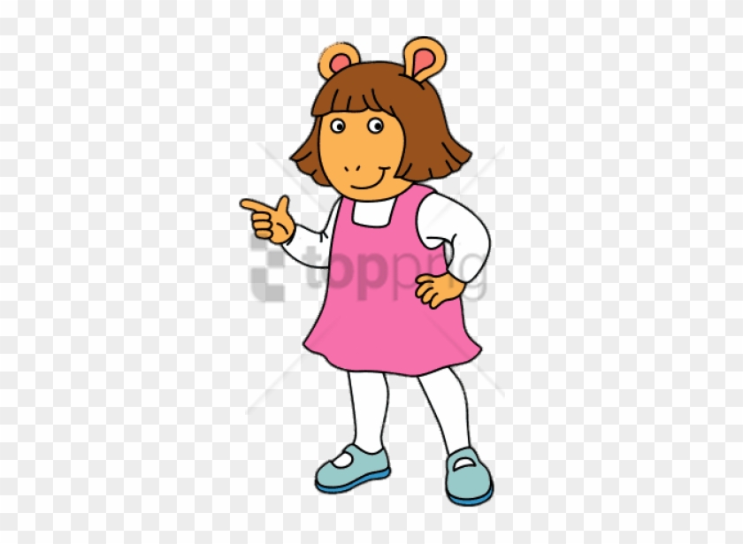 Download Arthur's Sister Dw Clipart Png Photo - Dw Clipart #1739008