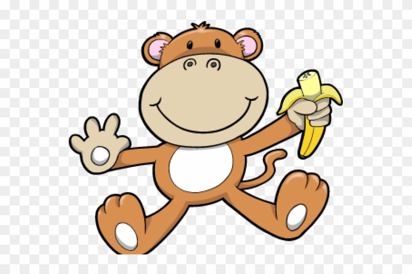 Monkey Cartoon Clipart - Az Phonics Song #1739037