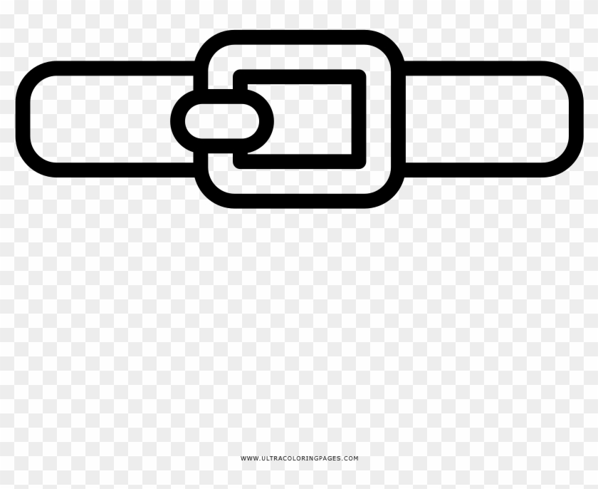 Belt Coloring Page Property Ultra Pages - Line Art #1739331