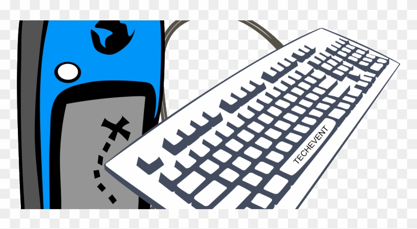 Techevent - Keyboard Clipart Png #1739358