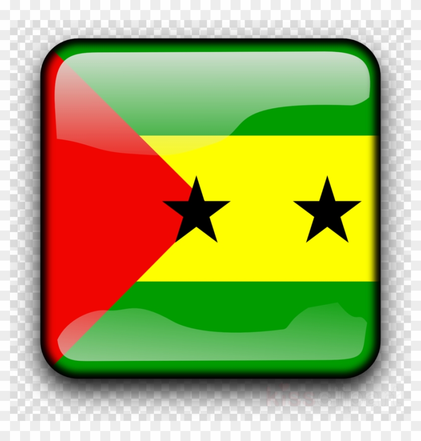 Flag Clipart Flag Of São Tomé And Príncipe National - Logo Nepal Flag #1739365