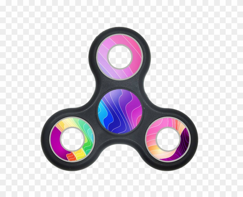 Rainbow Fidget Spinner Png Hd - Rainbow Fidget Spinner Png #1739417