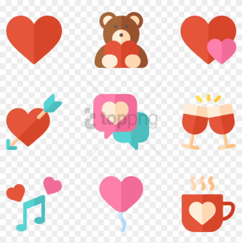 Love Flat Icon Png #1739460