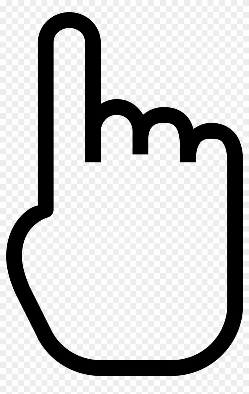 One Finger Clipart Collection - Hand Mouse Cursor Png #1739658