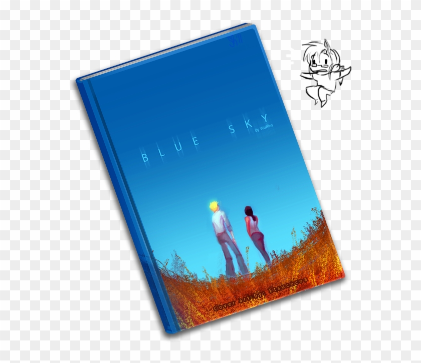 Hypothetical Hardcover Version Of Of The Story - Portal 2 Blue Sky Book Cover #1739707