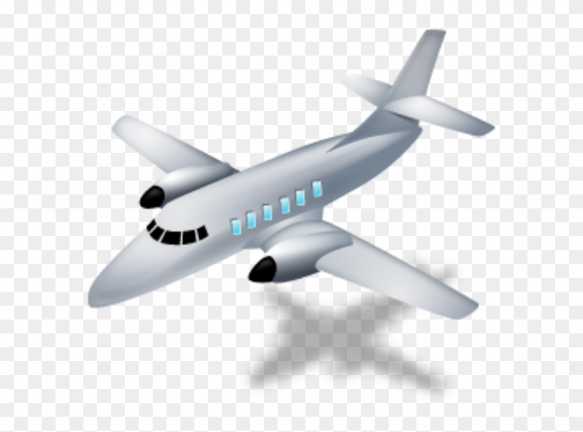 D Clipart Airplane Clipartfox - Airplane Icon #1739773
