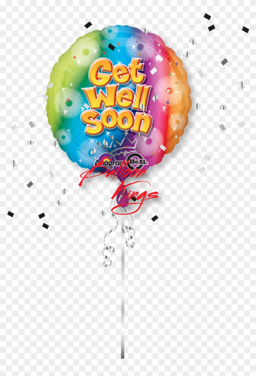 Get Well Soon Shooting Color - Get Well Soon Balloon Png #1739836