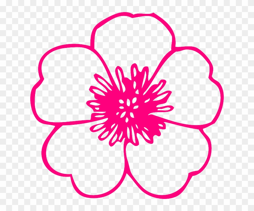Clipart - Pink Flowers Clipart #1739852