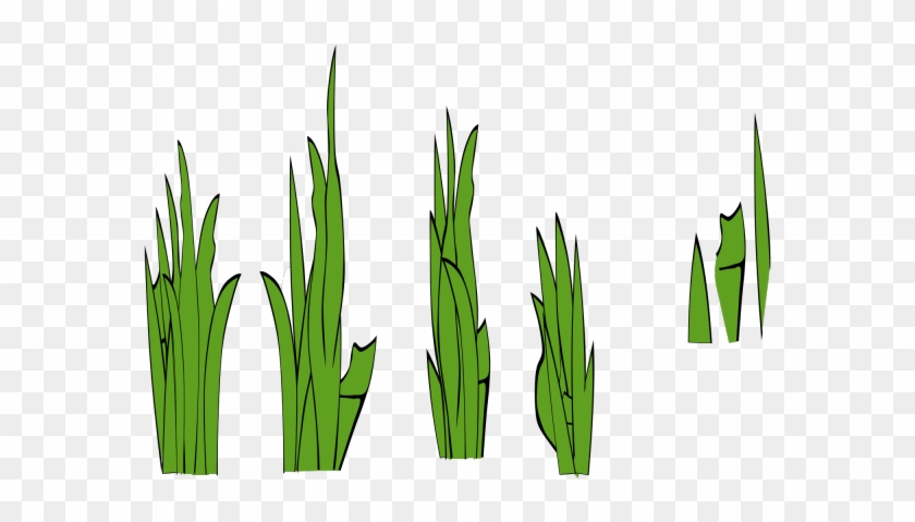 Grass Clipart Bunch - Pixel Art Grass Blade #1739856