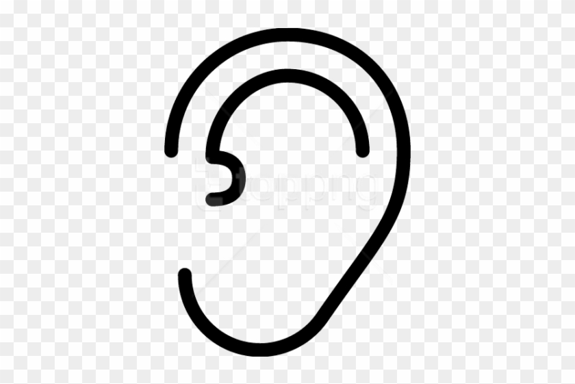 Free Png Download Human Ear Clipart Png Photo Png Images - Icon หู Png #1739879