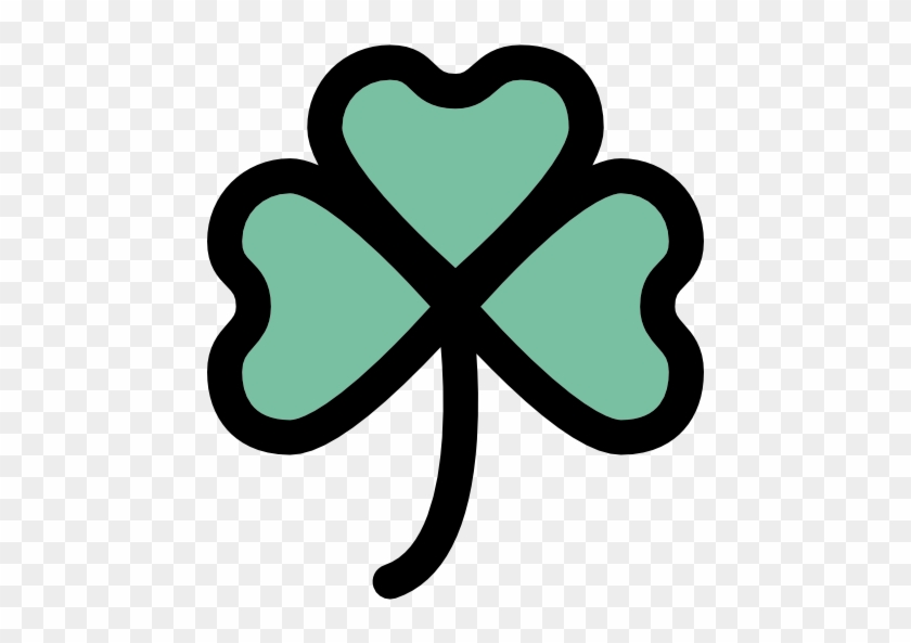 Clover Icons Free Download - Shamrock Black Icon #1739904