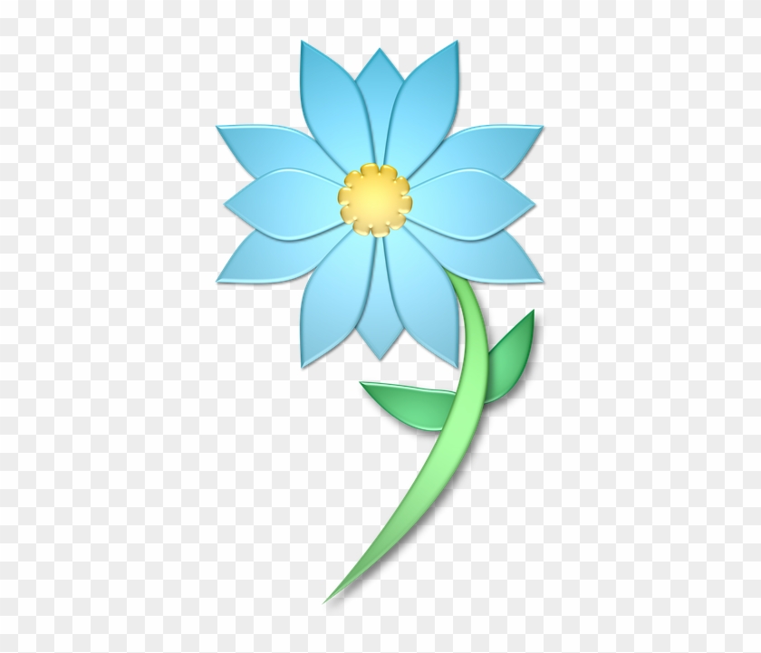 Flower Blue Plant - Lotus Family #1739911