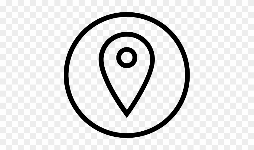 Location Icon - Location Icon Png White Hd #1740076