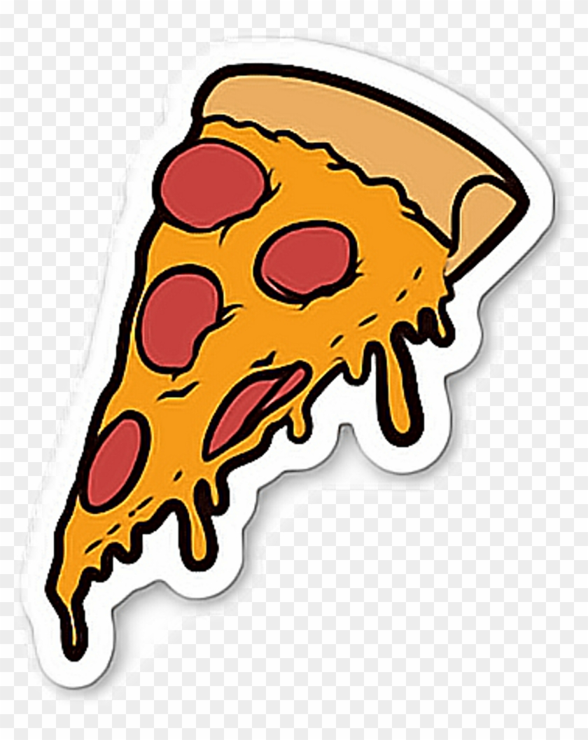 pizza #slice #pizzas #enjoy #yummy - Cartoon Pizza Slice Png - Free  Transparent PNG Clipart Images Download