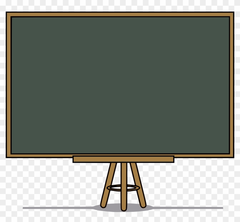 Green Chalkboard Clip Art - Board Clipart #1740347