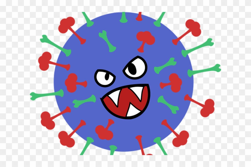 Molecule Clipart Cute - Cute Virus #1740380