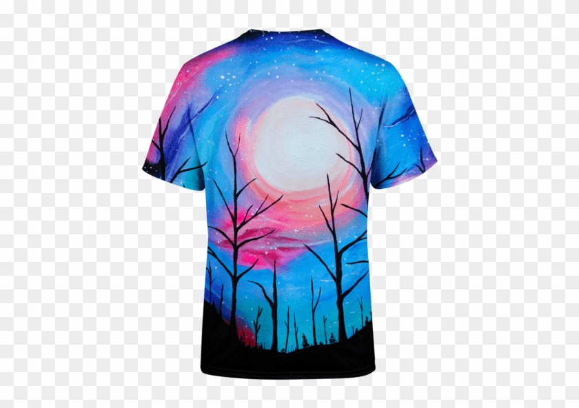 Full Moon Unisex Crew Electro Threads - Active Shirt #1740513