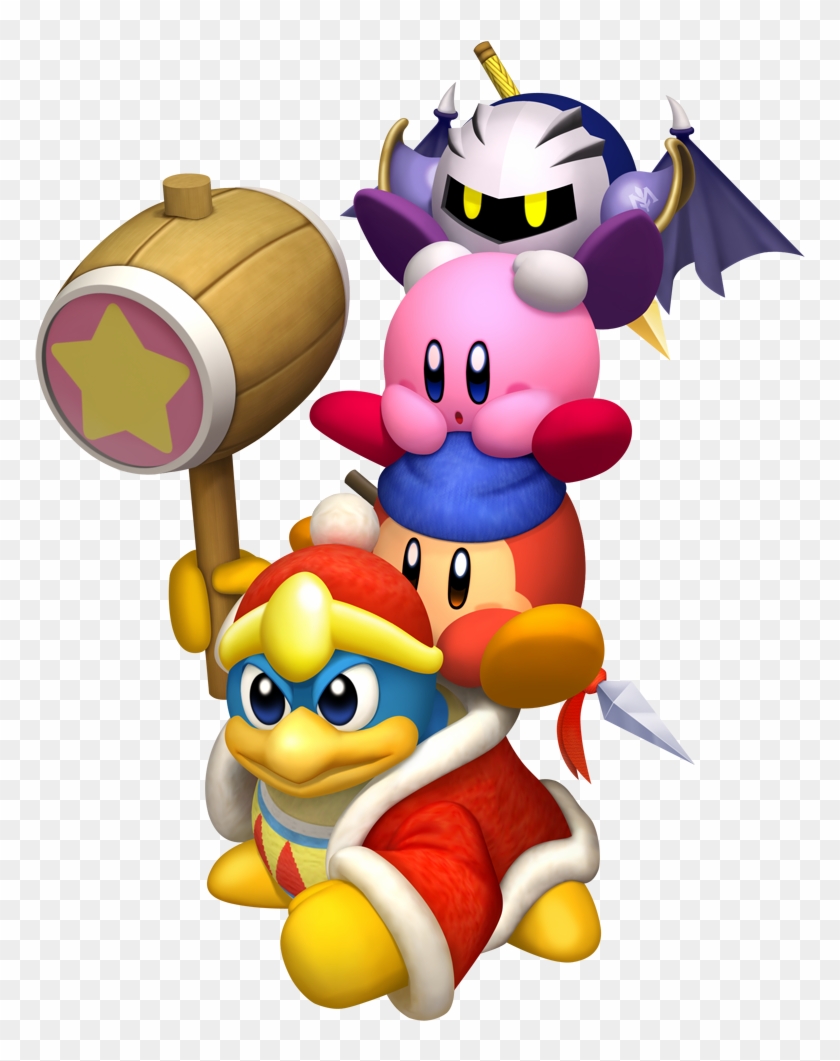 Kirby S Dreamland Character Art Nintendo Everything - King Dedede Kirby's Return To Dreamland #1740547