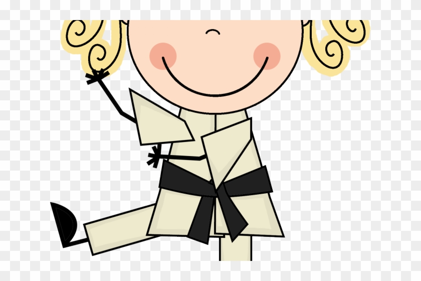 Karate Clipart Karate Girl - Clip Art #1740616