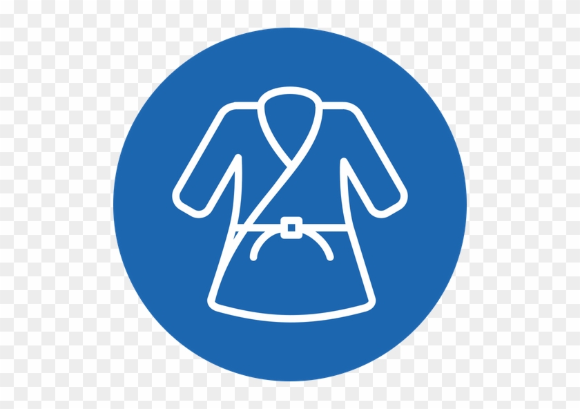 Olympics, Sports, Judo, Fight, Uniform, Martial, Arts - Factory Icon Png Blue #1740618