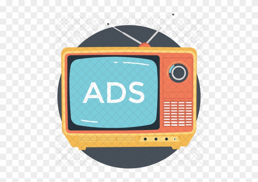 Adverted Clipart Mass Media - Tv Ads #1740902